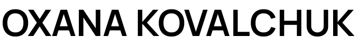 OXANA KOVALCHUK Logo
